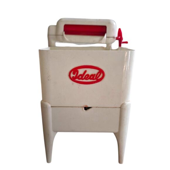 Vintage Ideal Toy Washing Machine Mechanical Washer Wind Up Hand Crank - Picture 1 of 3